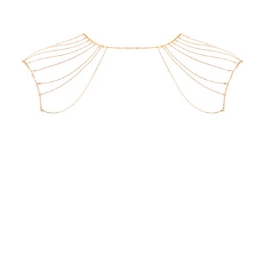 Łańcuszki na ramiona - Bijoux Indiscrets Magnifique Shoulder Jewelry Gold